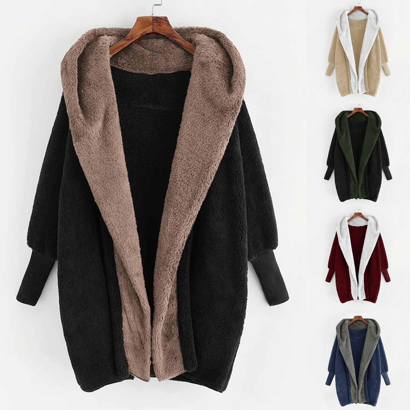 ܿ Thicken Warm Wool Fleece Coats   Ҹ ¥..